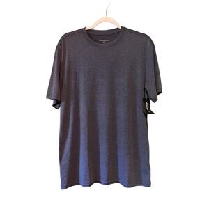Eddie Bauer Soft Heather Blue Logo T-Shirt Men's Size Medium NWT